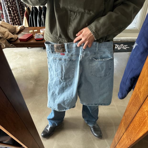 Wrangler 랭글러 데님 쇼츠 반바지 34