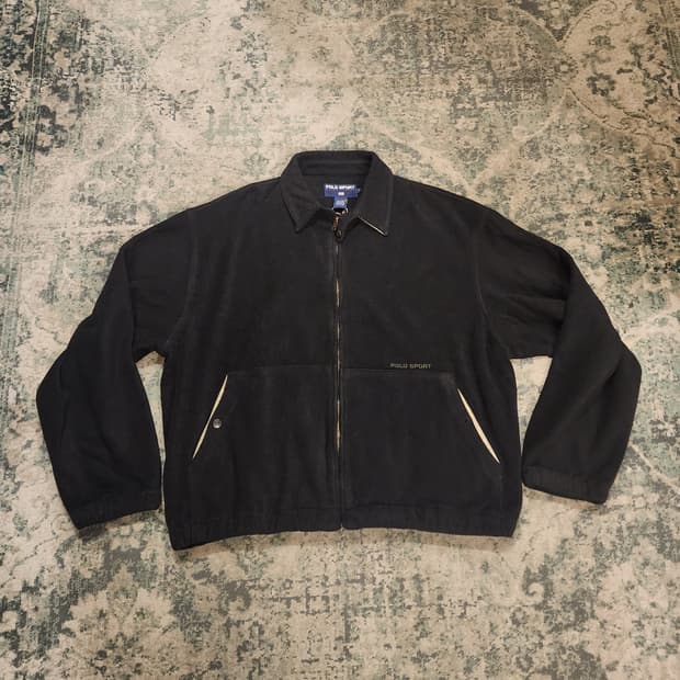 90s 폴로스포츠 스윙톱 플리스자켓