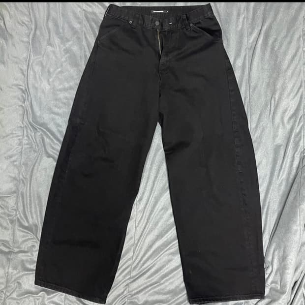 해칭룸 와이드 커브 진 제트 블랙 3 사이즈