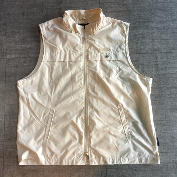 일본빈티지 Roclo 올드스쿨아메카지 혁오풍 원포켓 윈드스토퍼베스트조끼