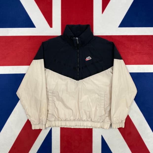 나이키 아노락 M 실측 L 