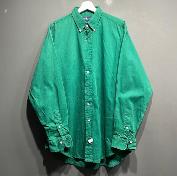 폴로 랄프로렌 솔리드셔츠