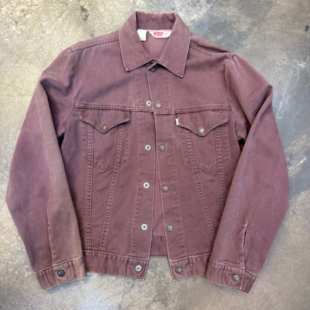 80‘s usa 리바이스 가먼트 다잉자켓 (40)