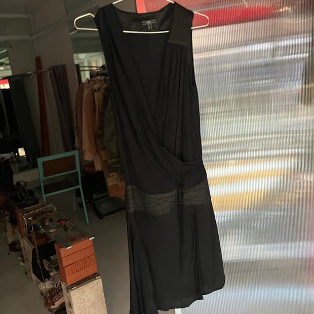 드레이핑 드레스 