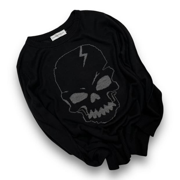 E HYPHEN WORLD GALLERY Skull Knit