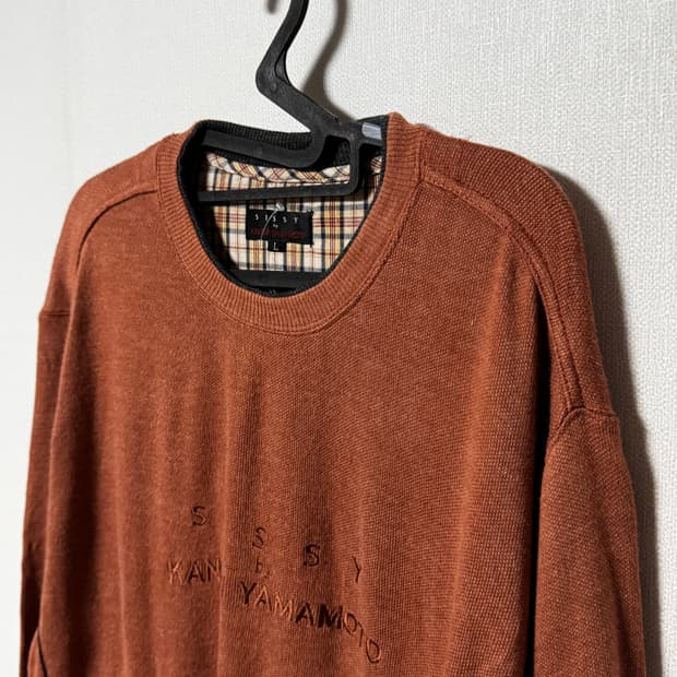 시슬리 칸사이 야마모토 니트 맨투맨