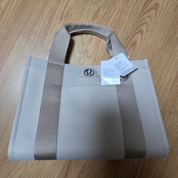 룰루레몬 투톤 캔버스백