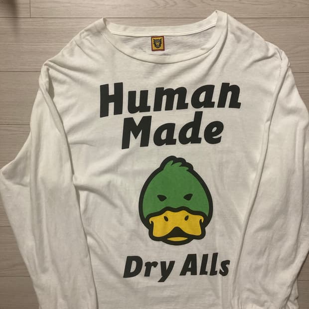 휴먼메이드 오리 덕 롱슬리브 팝니다