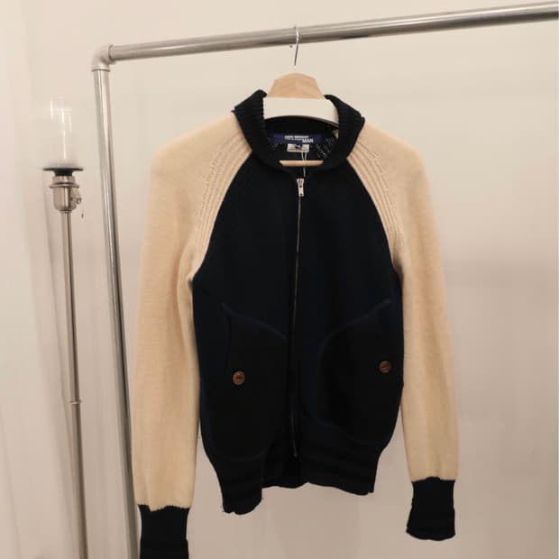 준야 와타나베 니트 블루종