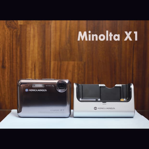 레어 <A+급> 미놀타 디미지 x1 그레이 빈티지 디카