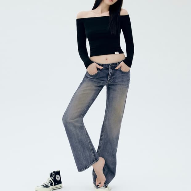 글로니 로우라이즈 데님 THE RODEO JEANS