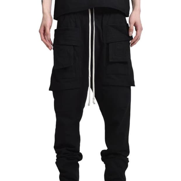 릭오웬스 크리치 카고팬츠