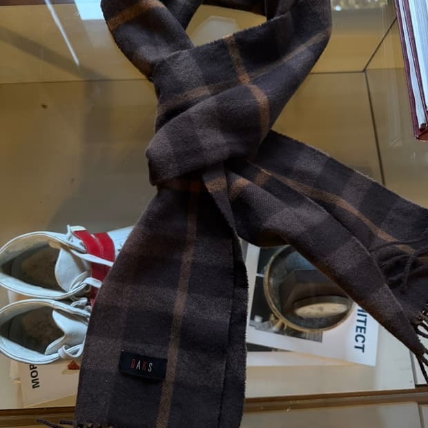 닥스 울 캐시미어 머플러