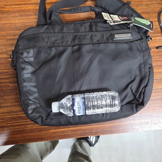 블랙야크 서류가방 노트북가방 크로스백 겸용 백팩 