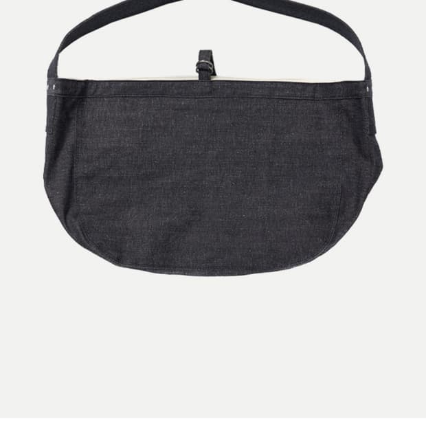 타이가타카하시 뉴스보이백 라지 로우인디고