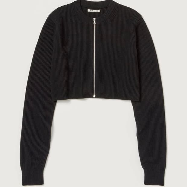 Auralee Super Fine Wool 가디건