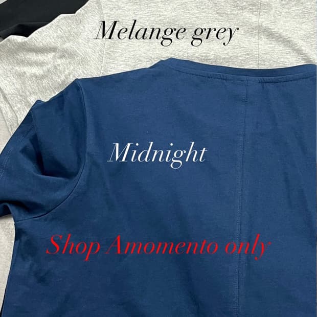 (2) 머듈 세미러프티셔츠 그레이 