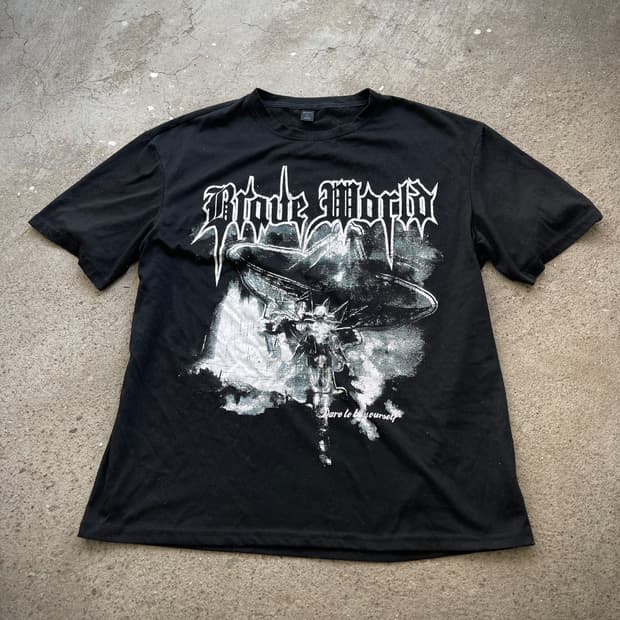 (Romwe)punk printing t