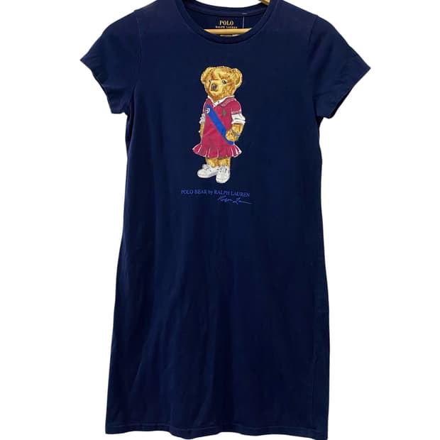 여성용 폴로베어 빅로고 롱티셔츠(XL)