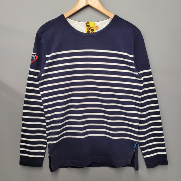 Lucky Chouette 럭키 슈에뜨 스프라이트 티셔츠 네이비 