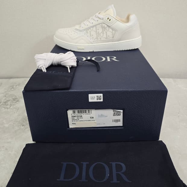 디올 B27 스니커즈 신발 39사이즈 250 255 판매