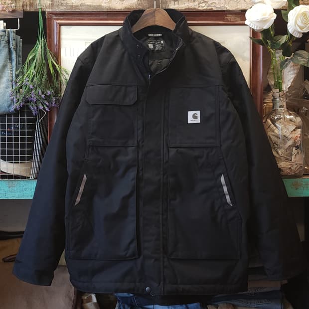 칼하트 유콘 익스트림 콜드웨터 파카 블랙 L