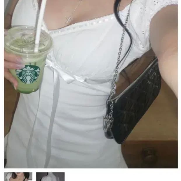 엔젤넘버555 (데이지 퍼프 드레스 실착1회 s/엔넘파