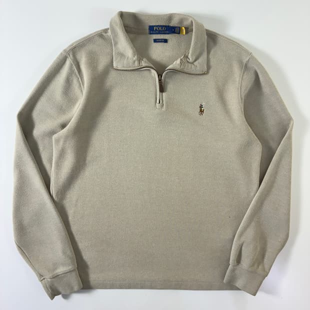 Polo  폴로 랄프로렌 신형 qr 에스테이트립 반집업 니트