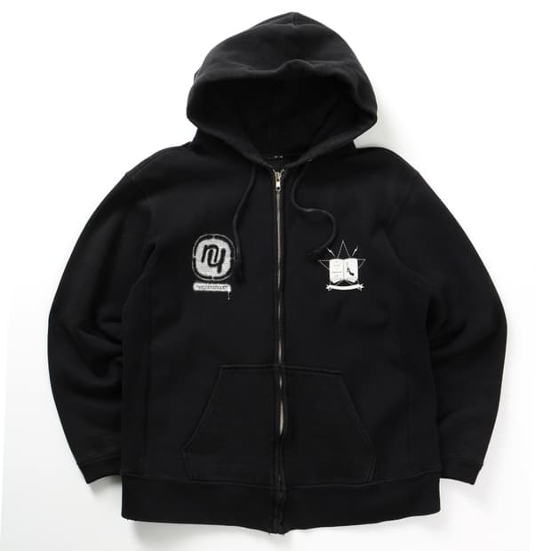 네이버후드 90s 스웻 풀집업