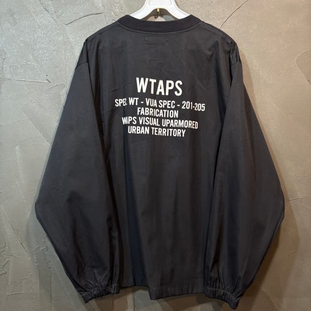 [1] WTAPS 더블탭스 나일론 맨투맨 