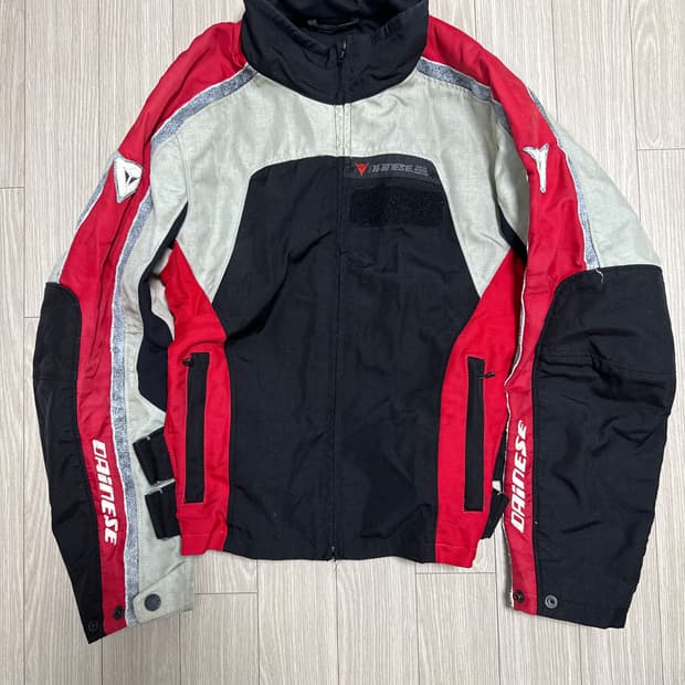 다이네즈 나일론 하이넥 노패드 모토자켓