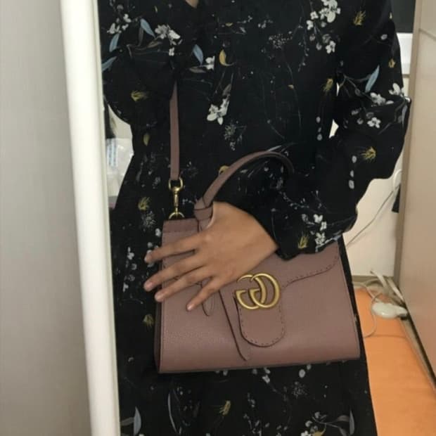 (미사용)구찌 크로스백/탑핸들 미니백 새상품급 정품(영수증O)