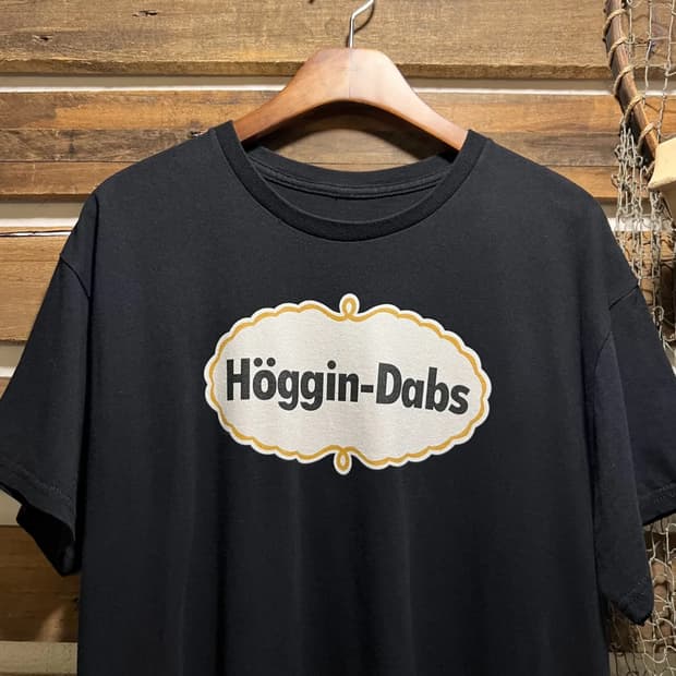 [M]Hoggin Dabs 하겐다즈 패러디 로고 티셔츠