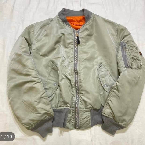 80s usaf 알파인더스트리 항공점퍼