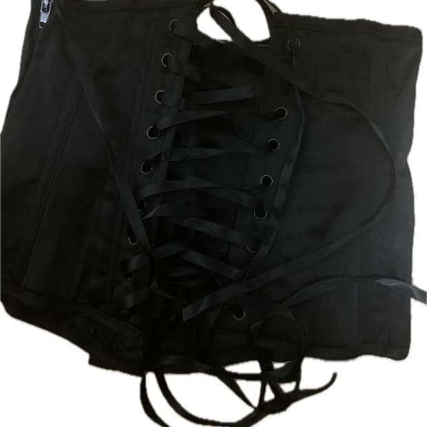 body line 바디라인 블랙 코르셋