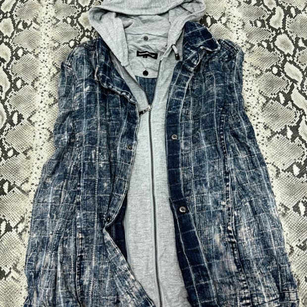 “Semantic Design” Y2K Mood Hood Layered 