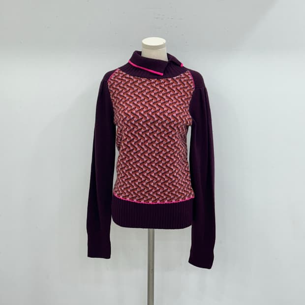 오일릴리 목폴라 니트