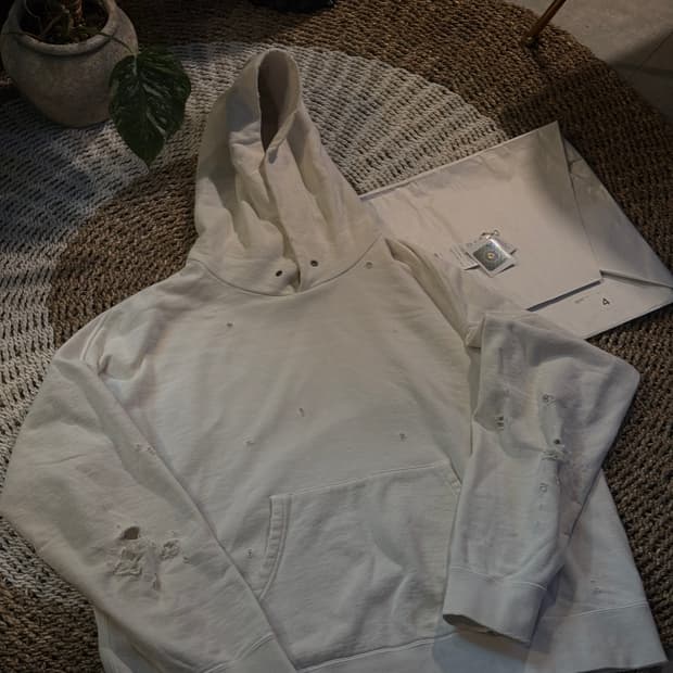 비즈빔 AMPLUS hoodie P.O crash 4 화이트