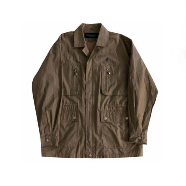 생로랑 포켓 헌팅 자켓