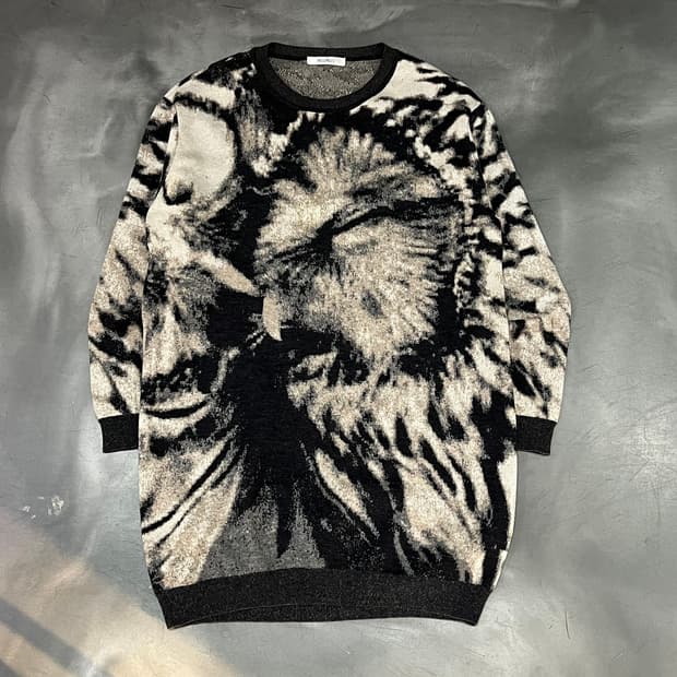  막스마라 캐시미어 블렌드 멀패턴 니트 +명품감정서 y15848