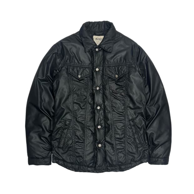 리바이스 웨스턴 덕다운 패딩 셔츠 자켓 