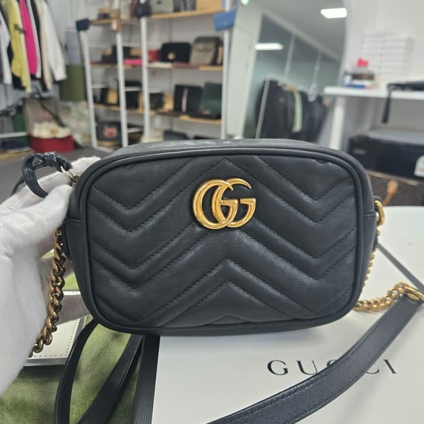 [50%세일] 구찌 마몬트 카메라백