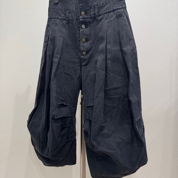 크리스토퍼 네메스 워시드 개버딘 입체 코튼 트라우저