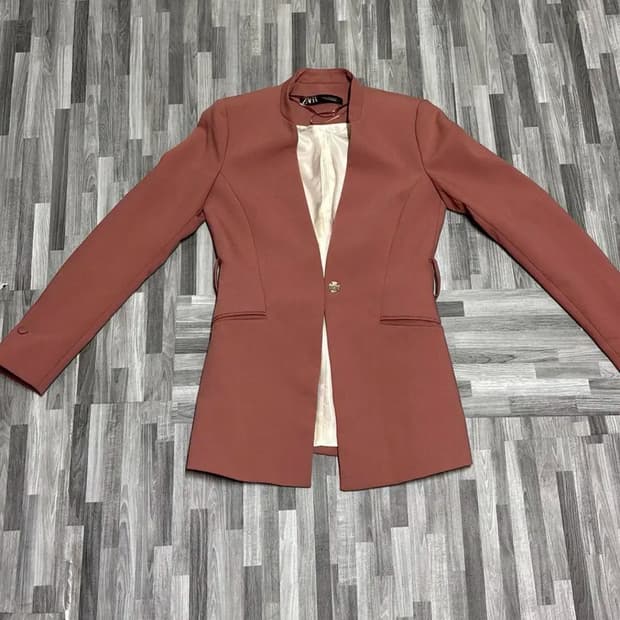 자라 핑크 블레이저 XS (160/80A)