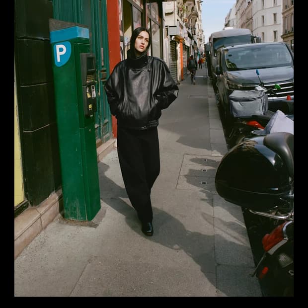 자라 페이크 레더 자켓 새상품 XS