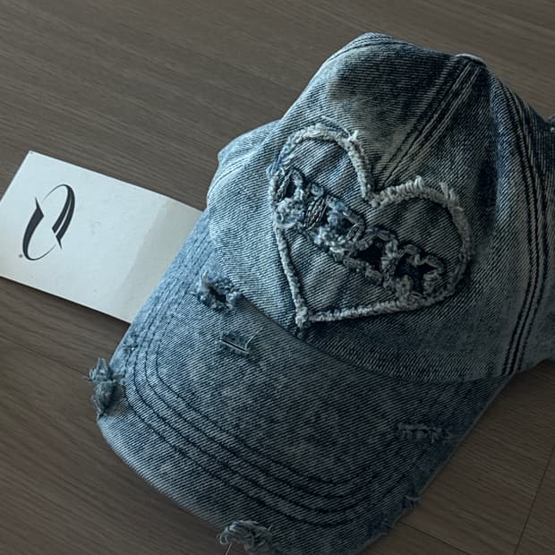 마끄 데님 볼캡