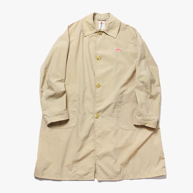 DANTON - NYLON STAND COLLAR COAT