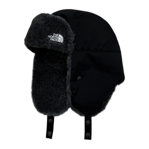 노스페이스 익스페디션 이어머프캡 트루퍼햇 군밤 모자 블랙 M