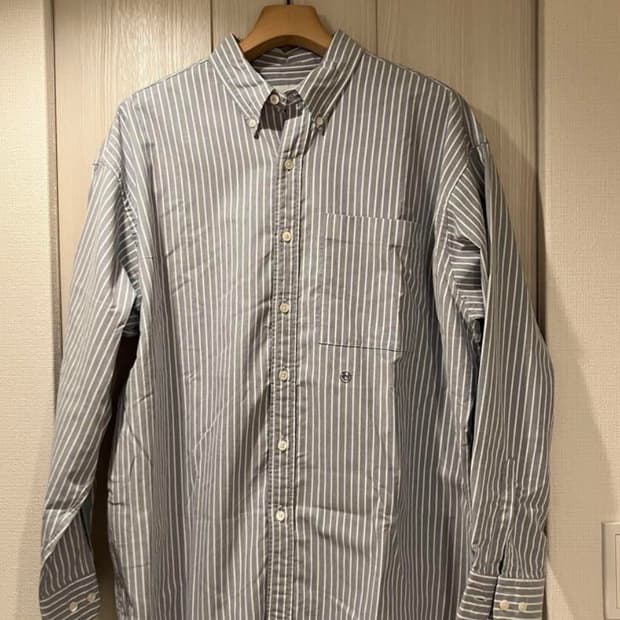 나나미카 Button Down Stripe Wind WM사이즈