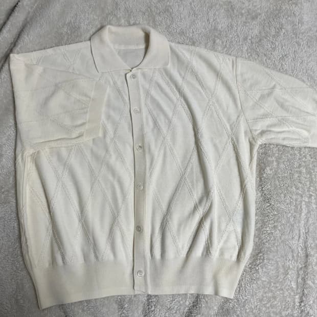 유스 반팔가디건 L